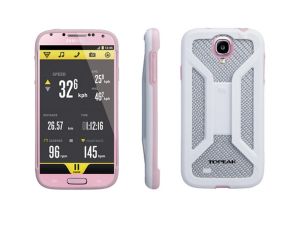 Topeak RideCase til Samsung Galaxy S4 (med holder | pink)