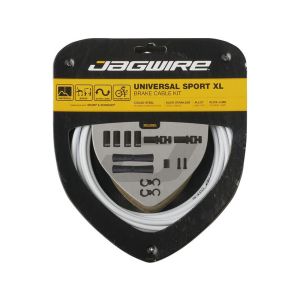 Jagwire Universal Sport XL bremsekabelsæt (hvid)