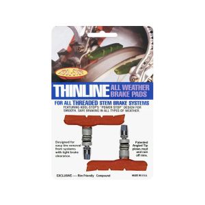 KOOL STOP V-Brake Thinline bremseklods (T2 | orange)