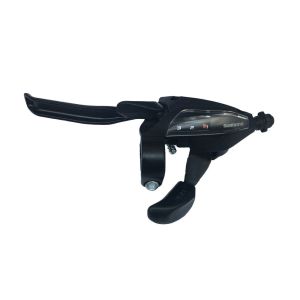 Shimano STEF500 skifte- og bremsegreb (4-finger | 3-trins venstre | V-bremse | 1800 mm)