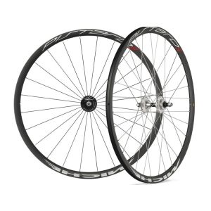Miche Pistard 622-15C hjulsæt (sort til cykeldæk | sølv eger | wire)