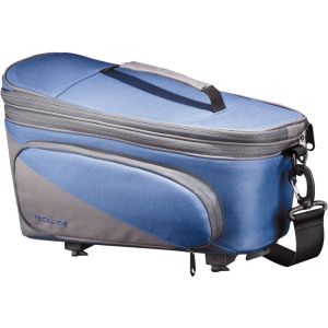 racktime Talis Plus System Tasche inklusive SnapIT Adapter (grau / blau)