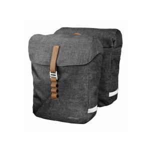 racktime Heda System dobbelt taske med SnapIT-adapter (grå)