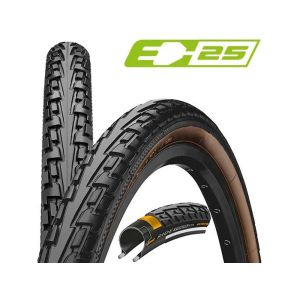 Continental Ride Tour Clincher Tyre (47-622 - black / brown)