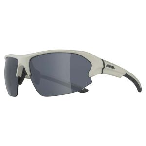 Alpina Lyron HR Sonnenbrille (grau| Gläser schwarz verspiegelt)