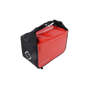 AtranVelo Travel AVS-bæretaske (sort / rød)